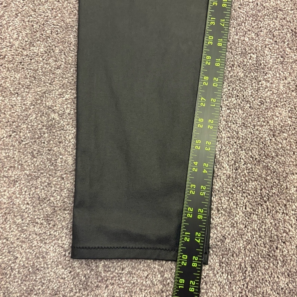 Marc New York Women's Skinny Ankle Jeans Size 12 Black Coated High Rise NWT $79 - Picture 11 of 16
